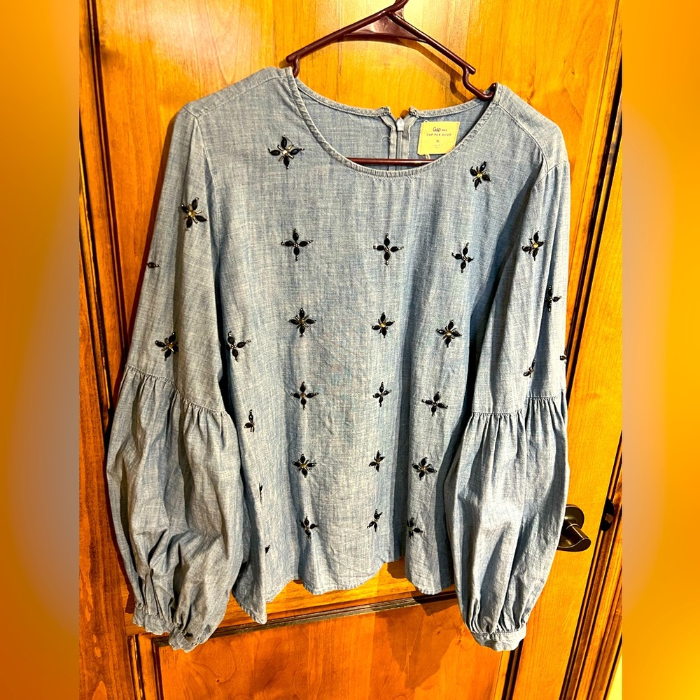 GAP denim shirt Sz XL